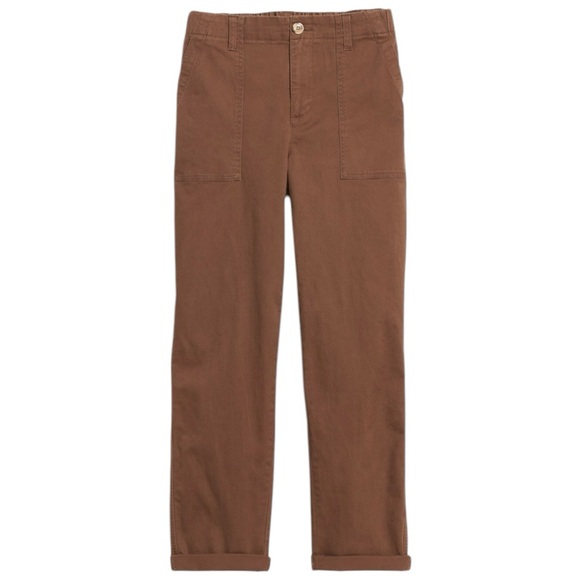 Old Navy Size XL Espresso High-Waisted OGC Chino Cropped
Workwear Pants - Picture 5 of 7
